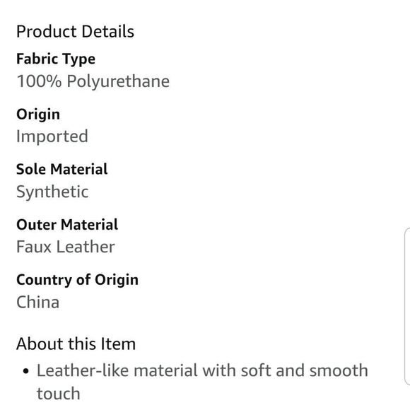 Amazon Essentials Open Toe Chunky Heel Ankle Strap Black Faux Leather Sandals 11 - Picture 6 of 9